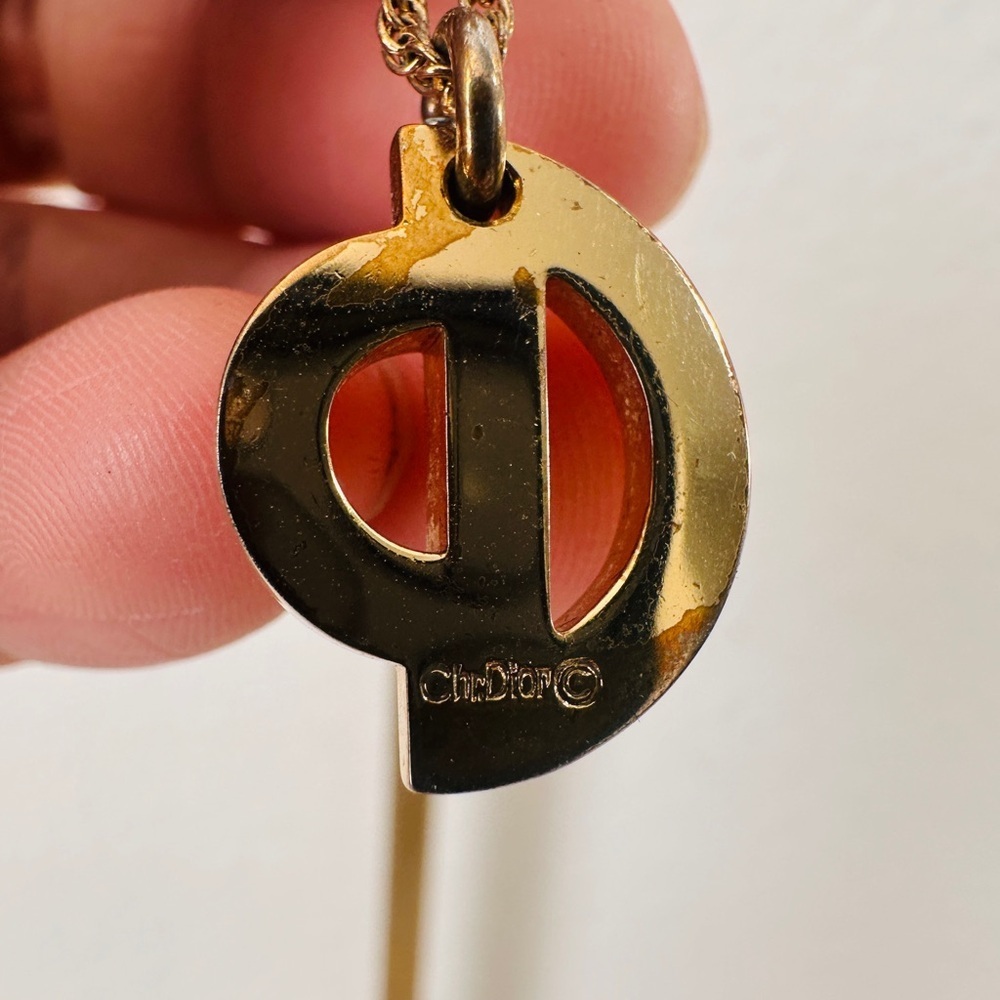 CHRISTIAN DIOR necklace with box - Picture 2 of 9